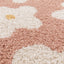 Tapis shaggy épais et confortable FLEURS - AFKliving