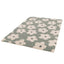 Tapis shaggy épais et confortable FLEURS - AFKliving