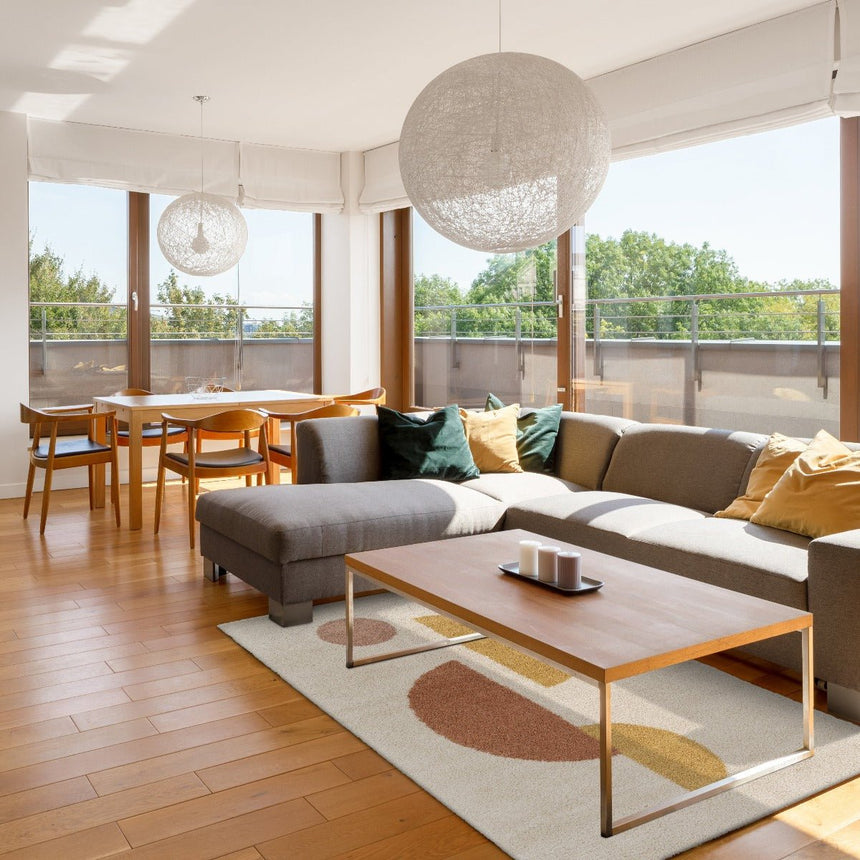 Tapis shaggy épais et confortable MOON - AFKliving