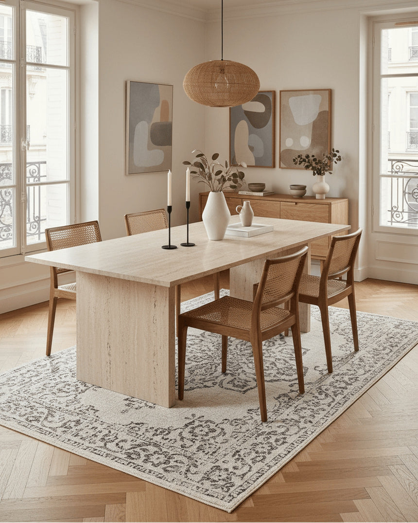 Tapis intérieur extérieur style bohème chic ALHAMBRA