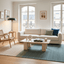 Tapis design en jute tissé main BANDOL