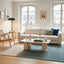 Tapis design en jute tissé main BANDOL