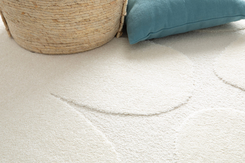 Tapis doux à motifs en relief BLOSSOM