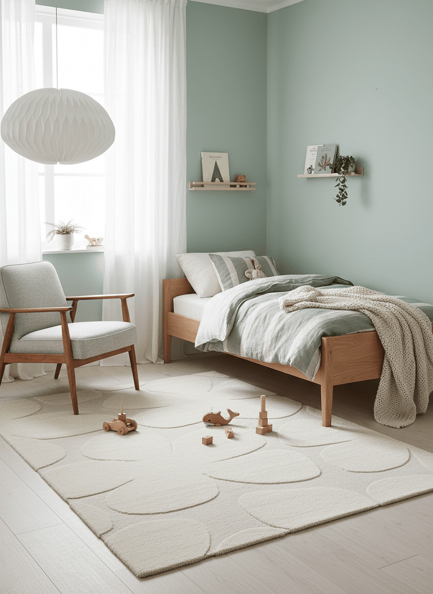 Tapis doux à motifs en relief BLOSSOM
