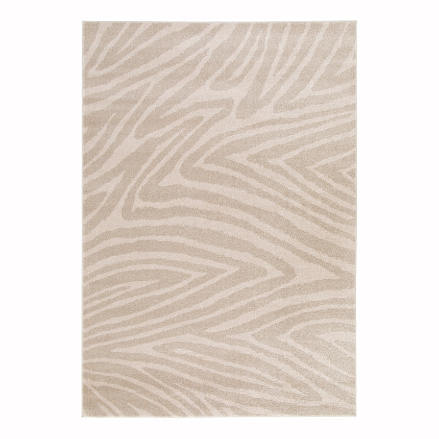 BUFFON Super soft zebra effect rug