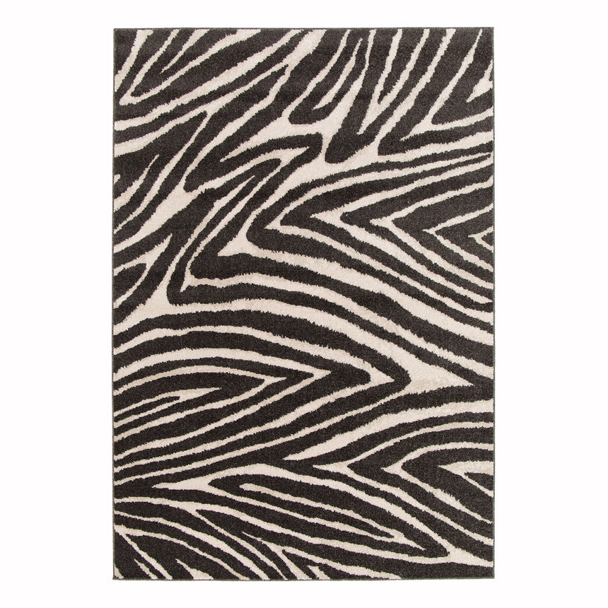 Super soft zebra effect rug BUFFON