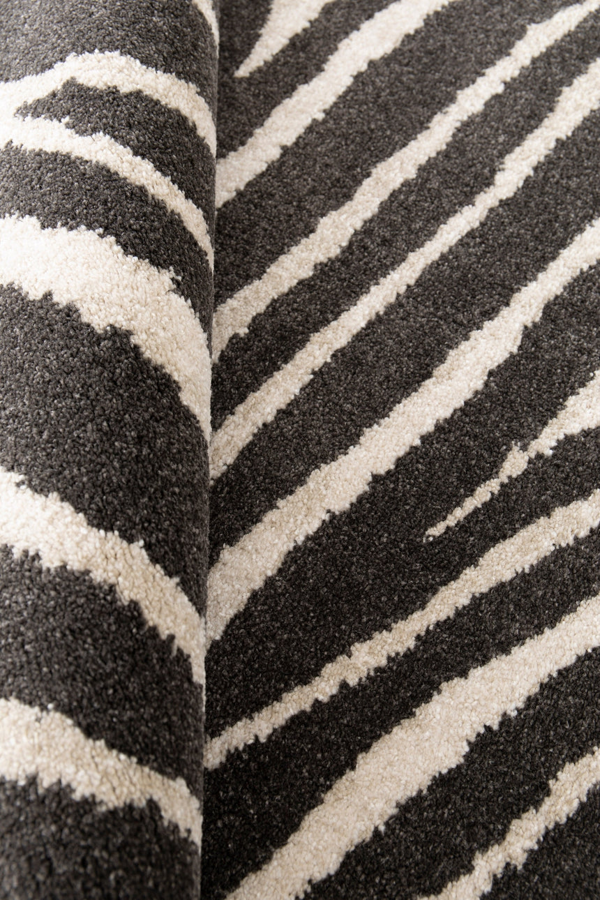 Tapis super doux effet zèbre BUFFON