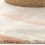 Tapis abstrait en fibres recyclées CARRARE