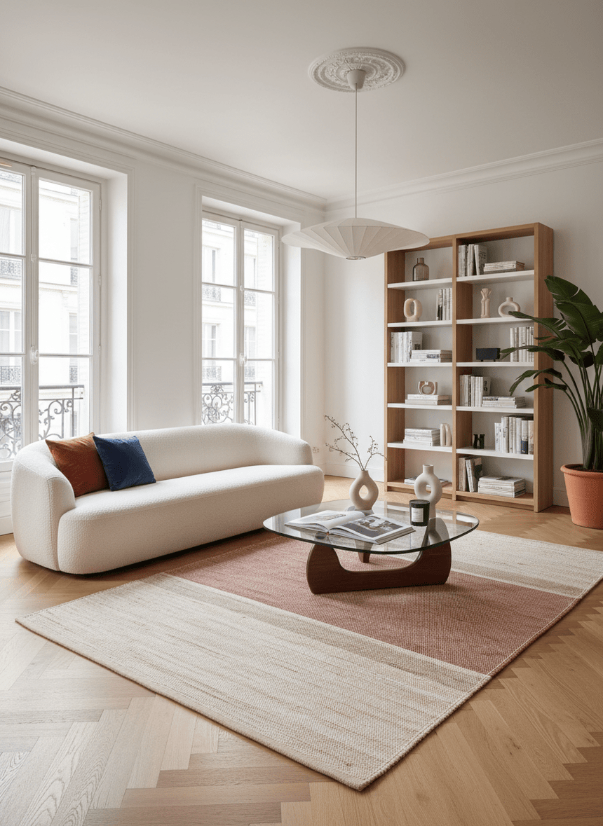 CIGALE Hand-woven Jute Design Rug
