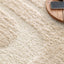 Tapis doux et épais en polyester recyclé effet relief CALLIGRAMME