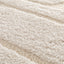Soft and thick embossed rug in recycled polyester CALLIGRAMME