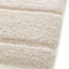 Soft and thick embossed rug in recycled polyester CALLIGRAMME