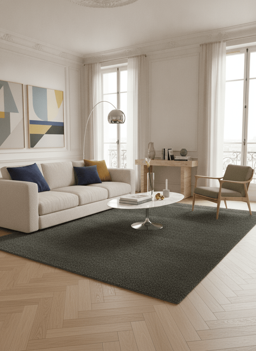 Tapis uni lavable en machine EVERYDAY