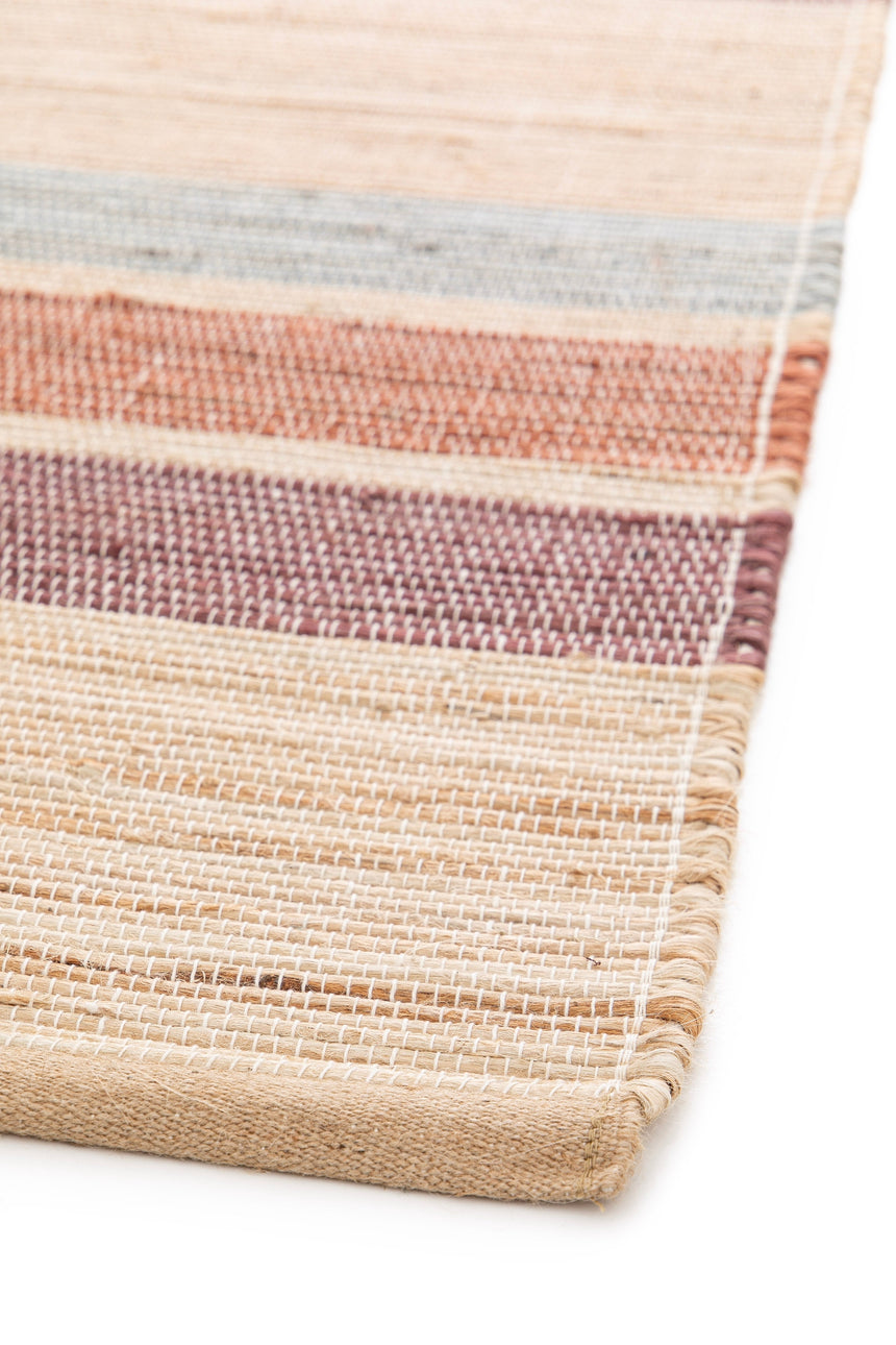 Tapis design en jute tissé main GARRIGUE