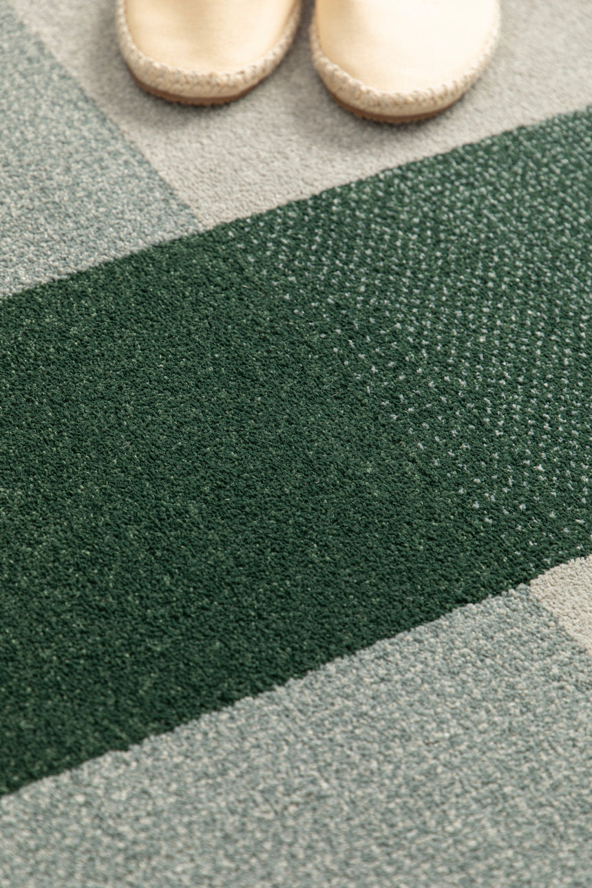 Tapis design en fibres recyclées HARRIS