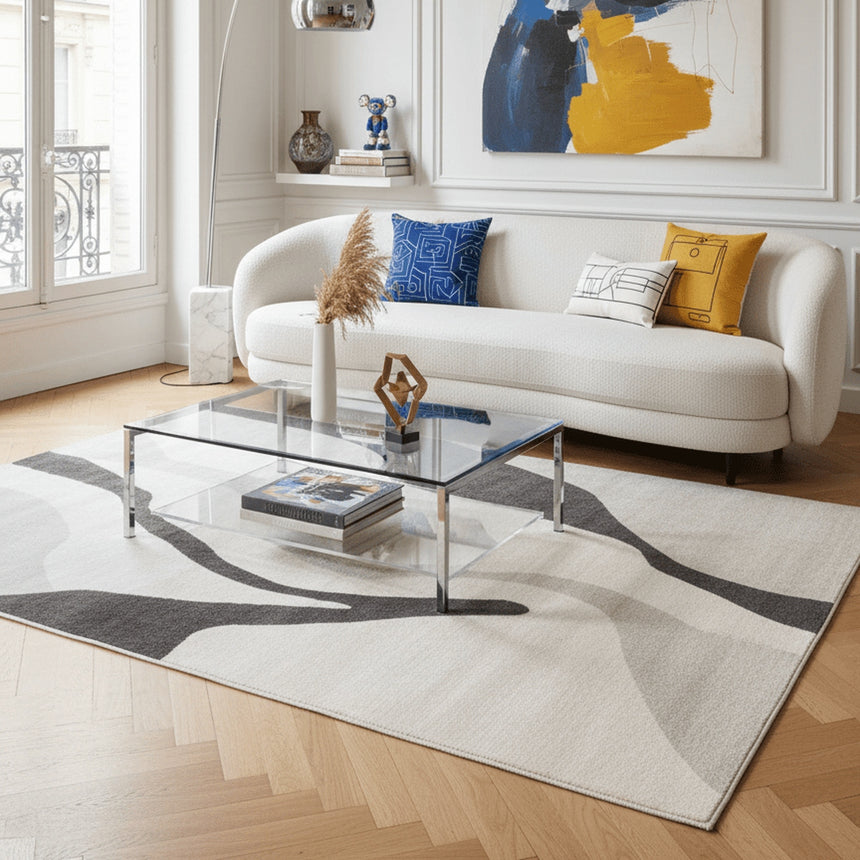 Tapis super doux très graphique JOUCAS