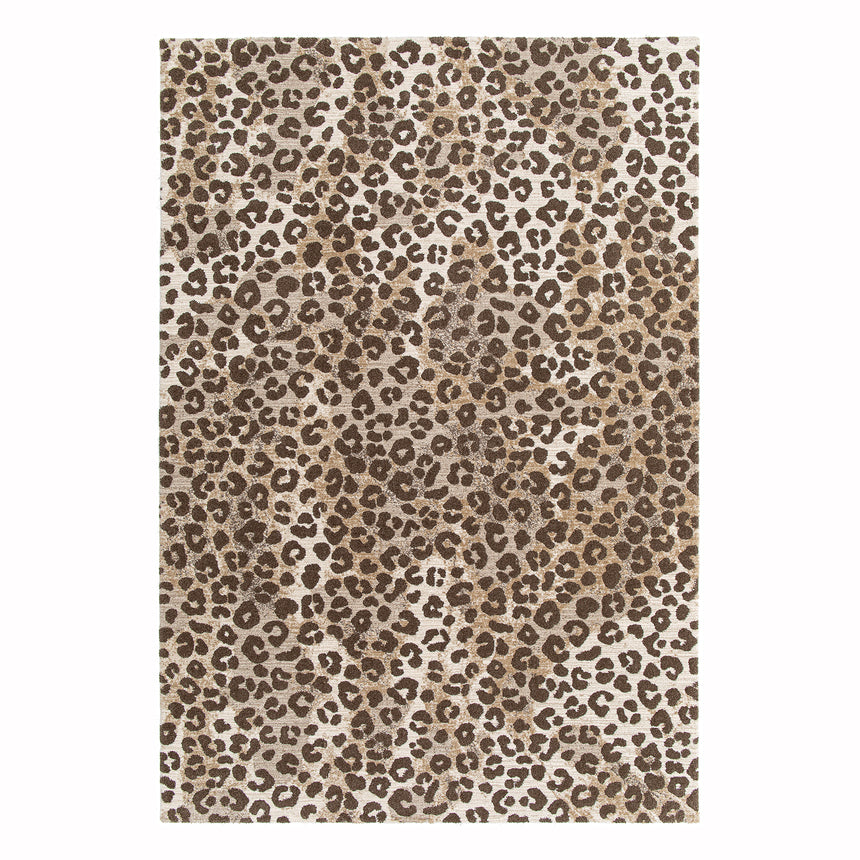 Tapis doux au design léopard KAROO