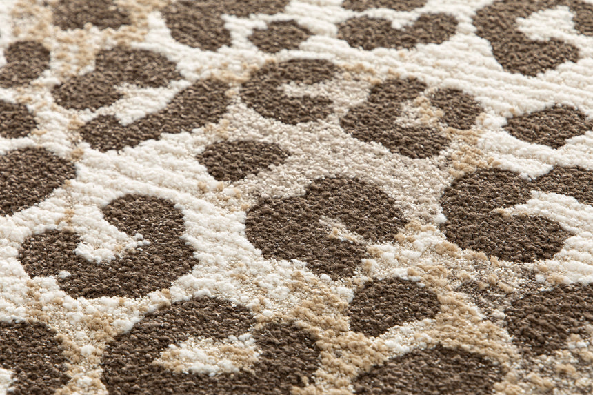 Tapis doux au design léopard KAROO