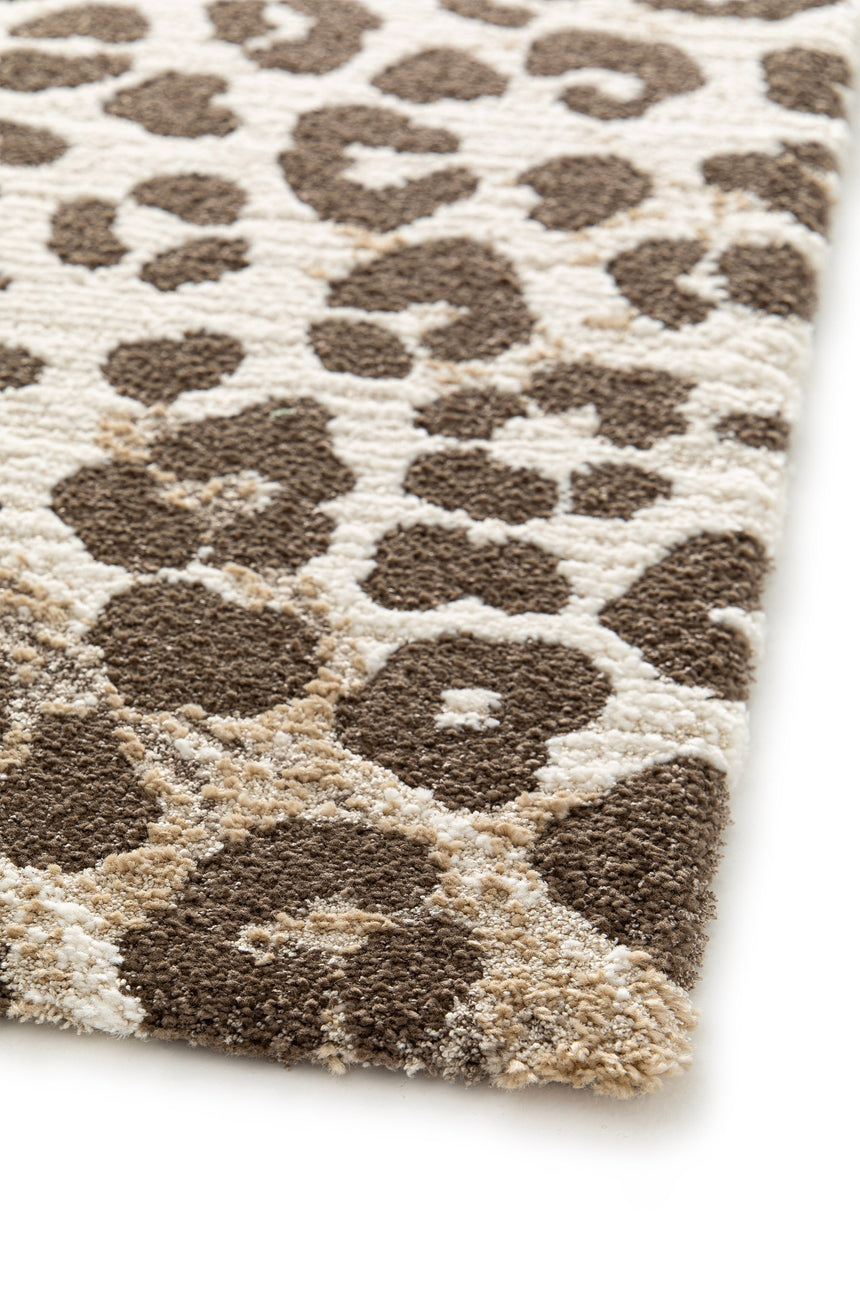 Tapis doux au design léopard KAROO