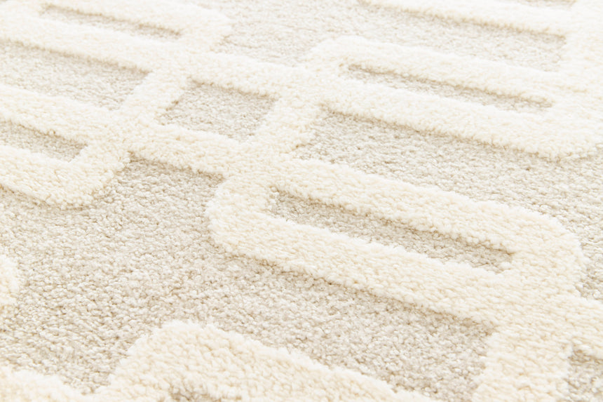 Tapis à relief doux et élégant LINK