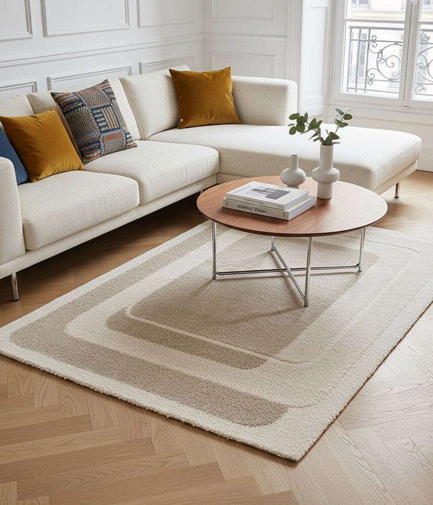 Tapis design doux et épais MIREO