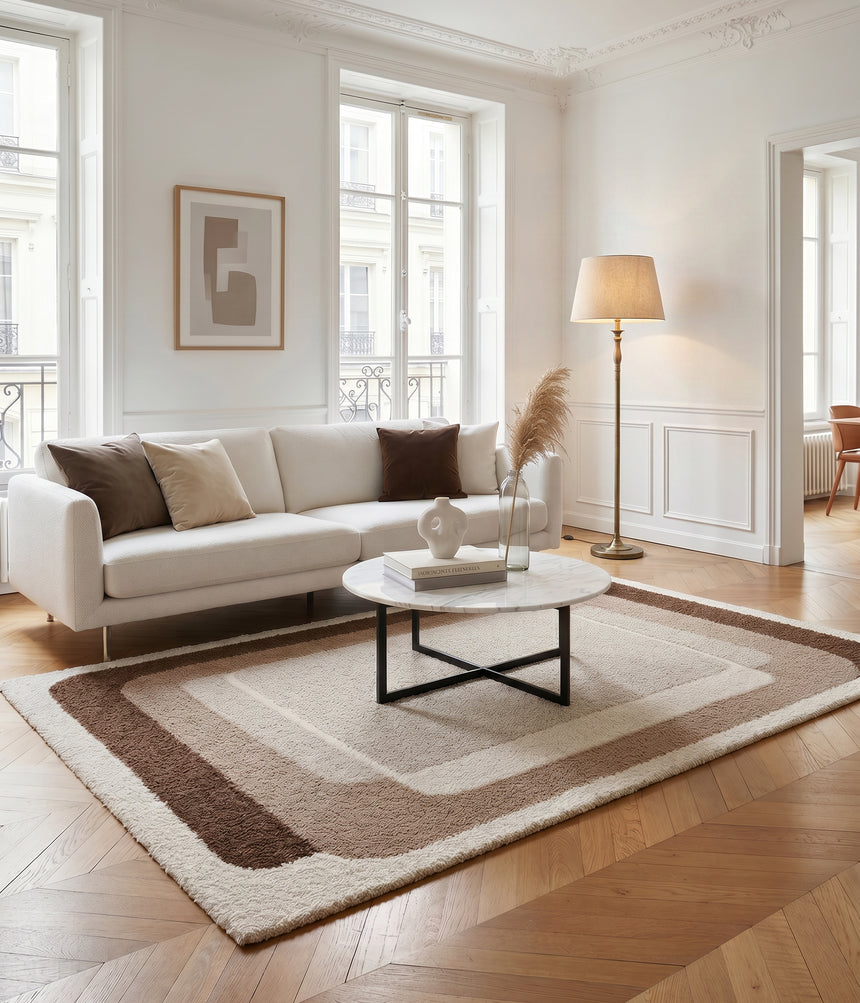 Tapis design doux et épais MIREO