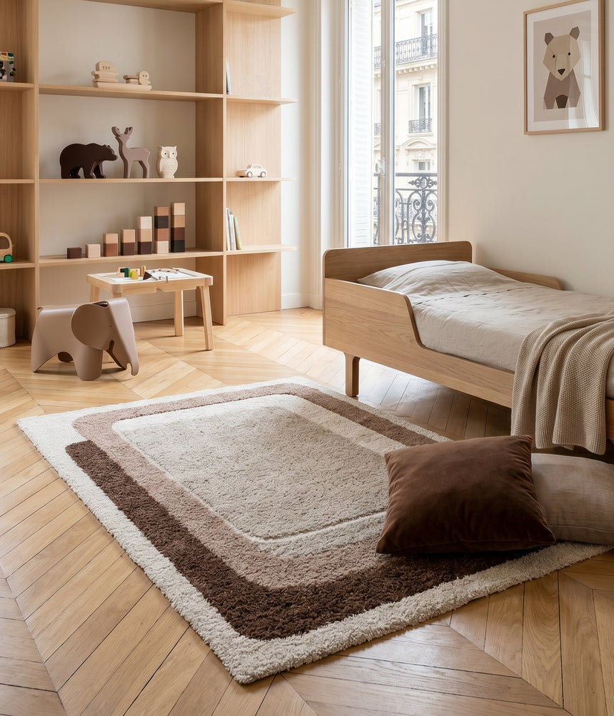 Tapis design doux et épais MIREO