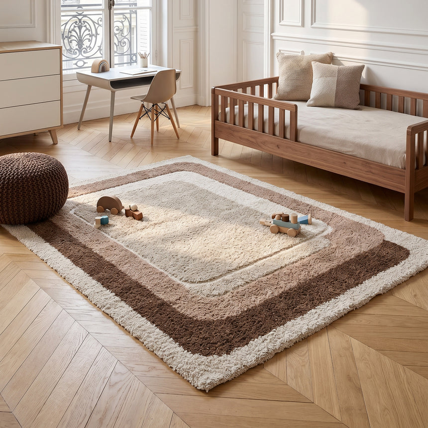 Tapis design doux et épais MIREO