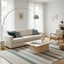 MISTRAL Hand-Woven Jute Designer Rug