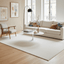 Contemporary sheepskin-effect rug MONO