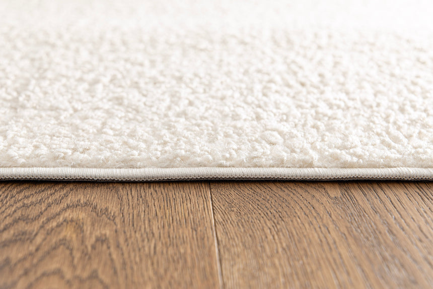 Contemporary sheepskin-effect rug MONO