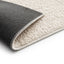 Contemporary sheepskin-effect rug MONO