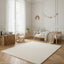 Contemporary sheepskin-effect rug MONO