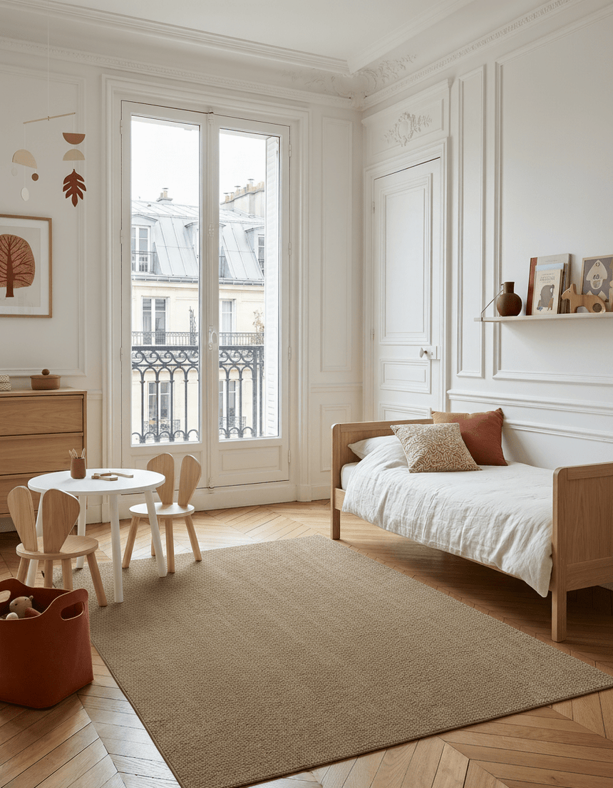 MONO Contemporary Sheepskin-Effect Rug