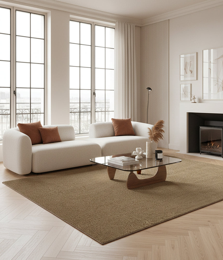 MONO Contemporary Sheepskin-Effect Rug