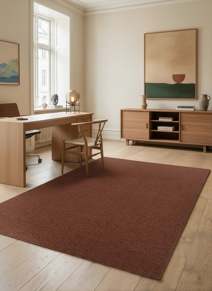 Contemporary Sheepskin-Effect Rug MONO