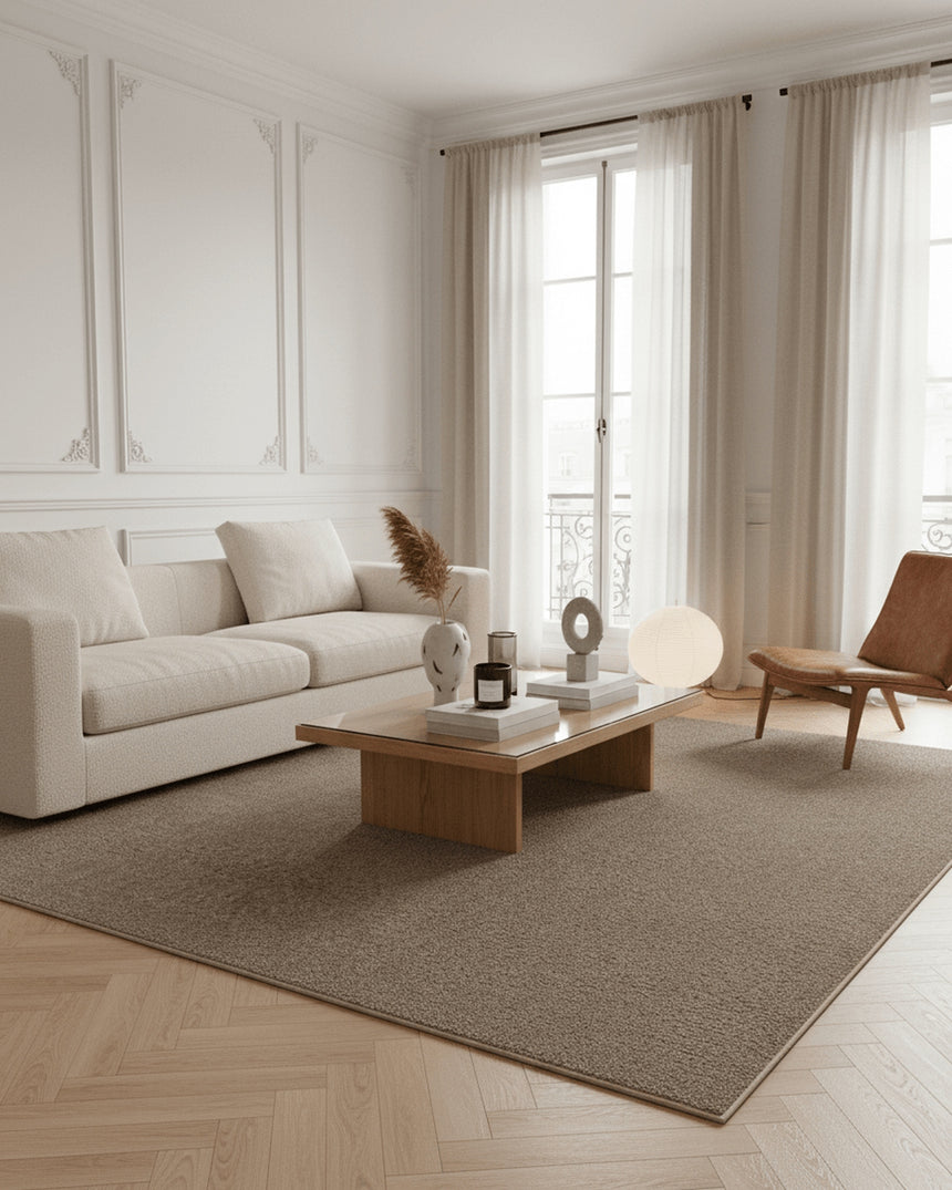 MONO Contemporary Sheepskin Effect Rug