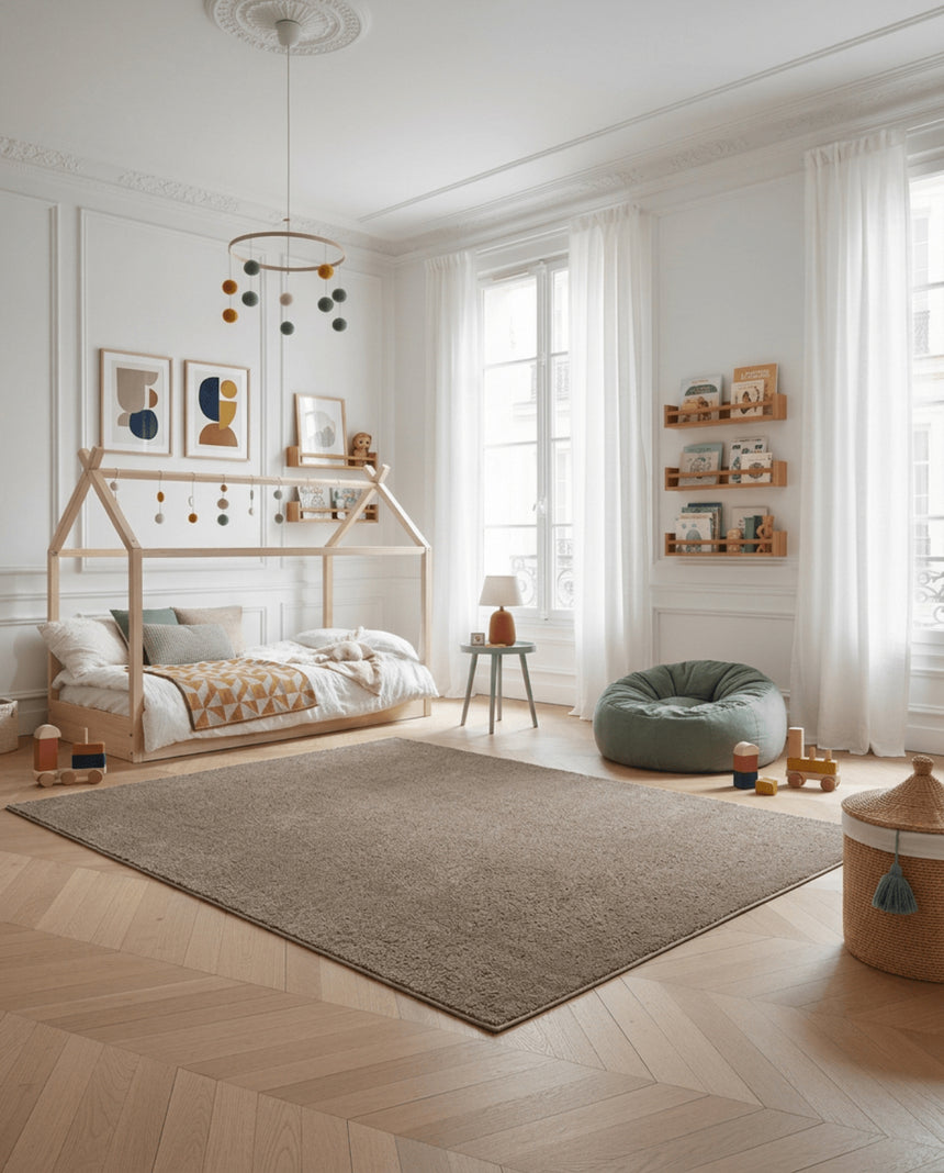 MONO Contemporary Sheepskin Effect Rug
