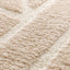 Soft, thick, embossed rug in recycled polyester MURMURE