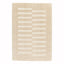 Soft and thick recycled polyester rug with embossed effect MEDIUM TRAFFIC