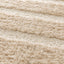 Soft and thick recycled polyester rug with embossed effect MEDIUM TRAFFIC