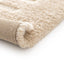 Soft and thick recycled polyester rug with embossed effect MEDIUM TRAFFIC