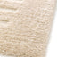 Soft and thick recycled polyester rug with embossed effect MEDIUM TRAFFIC