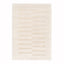 Tapis doux et épais en polyester recyclé effet relief PASSAGE