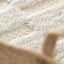 Tapis doux et épais en polyester recyclé effet relief PASSAGE