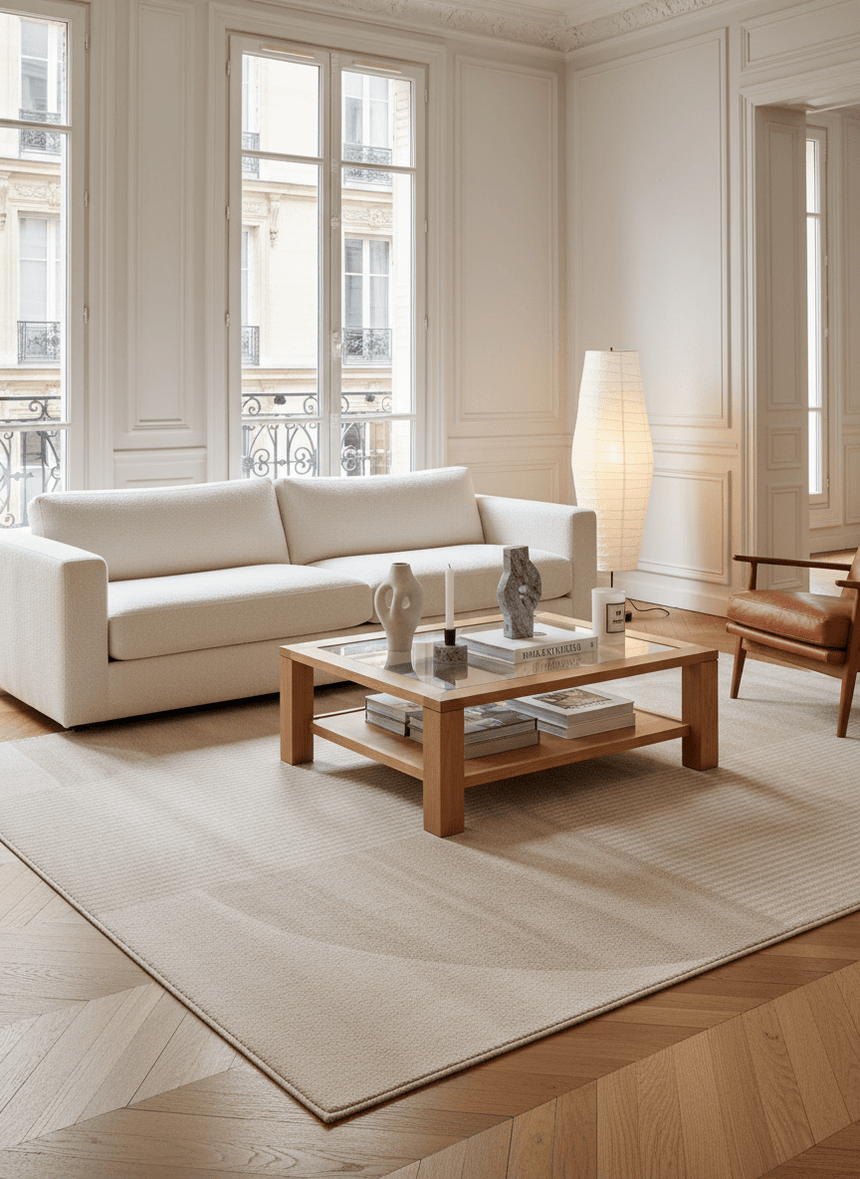 Tapis super doux très graphique PHOEBUS