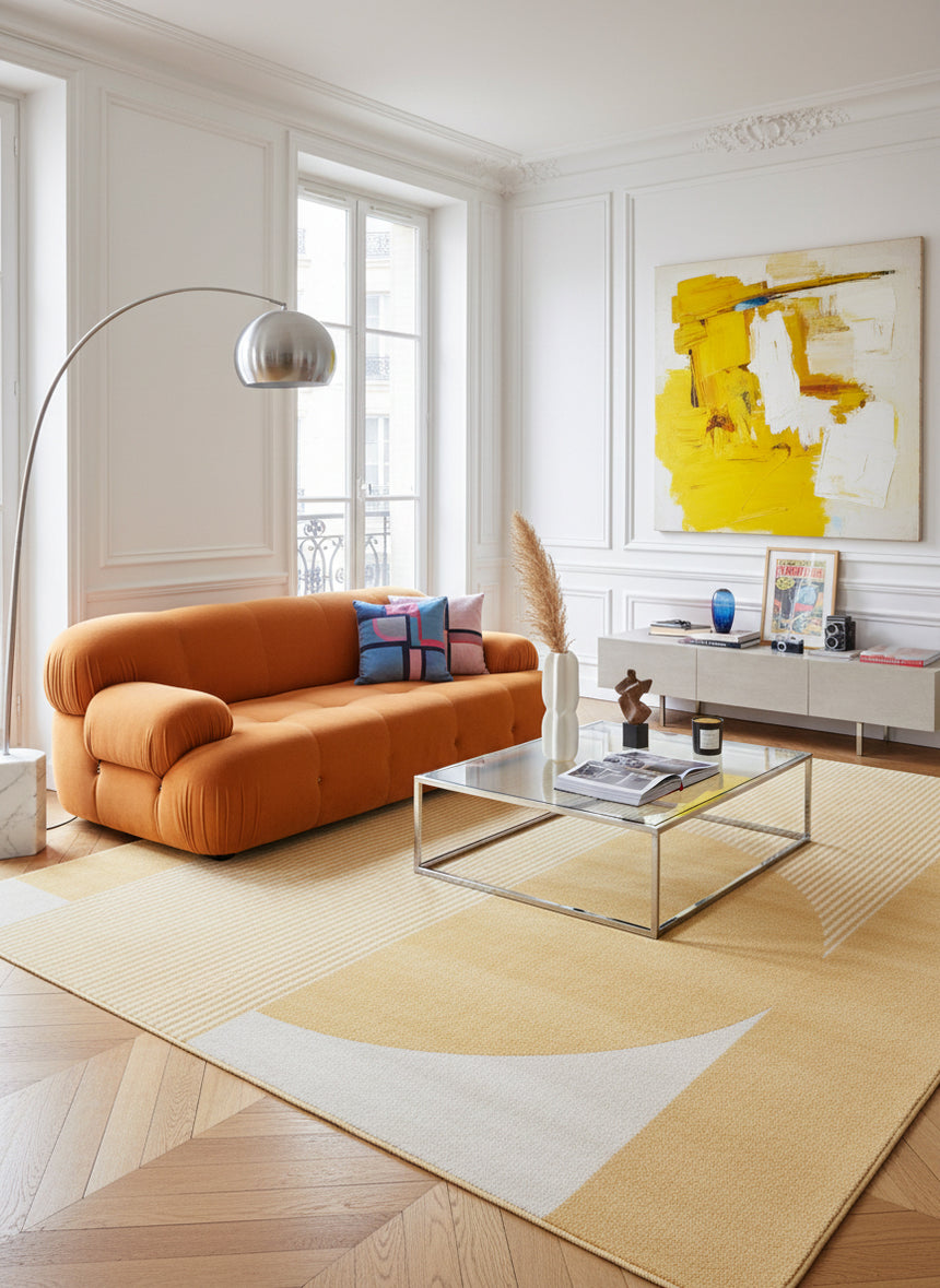Tapis super doux très graphique PHOEBUS