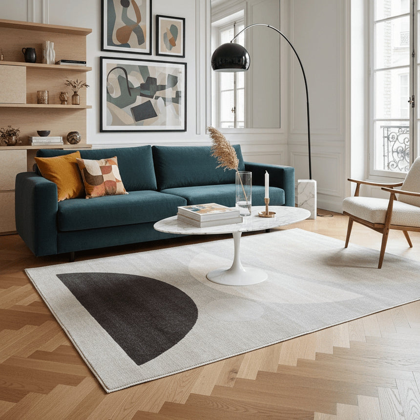 SONIA very graphic super soft rug