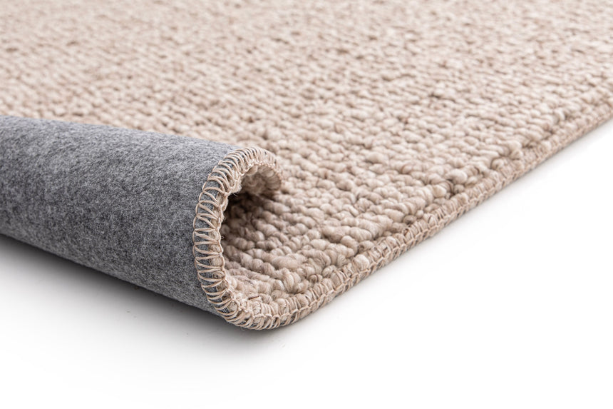 SOUFFLOT solid looped carpet