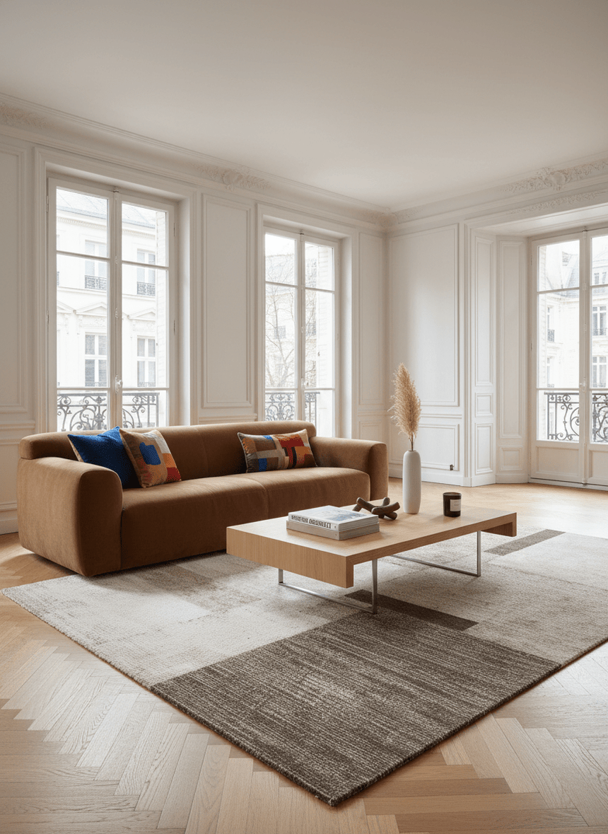 Tapis doux et design STAEL